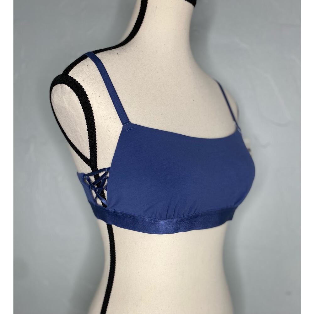 Aerie Blue Banded Bralette